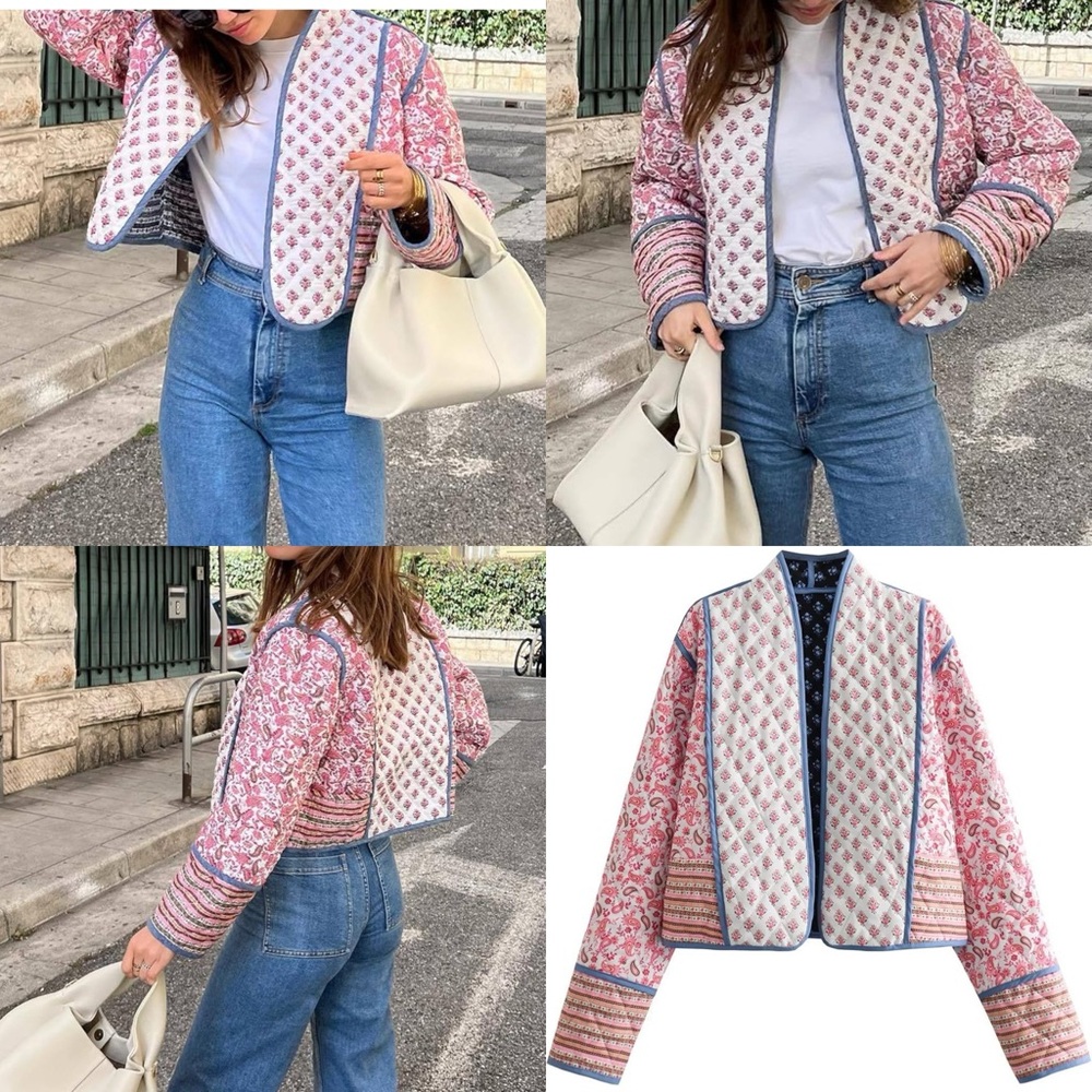 Reversible Patterned Women's Jacket - image 2